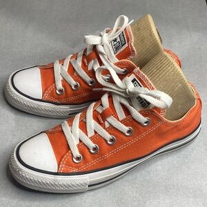 Converse Orange and White Women's Sneakers